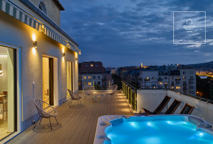 Luxurious penthouse apartment Budapest XIII. district, Újlipótváros
