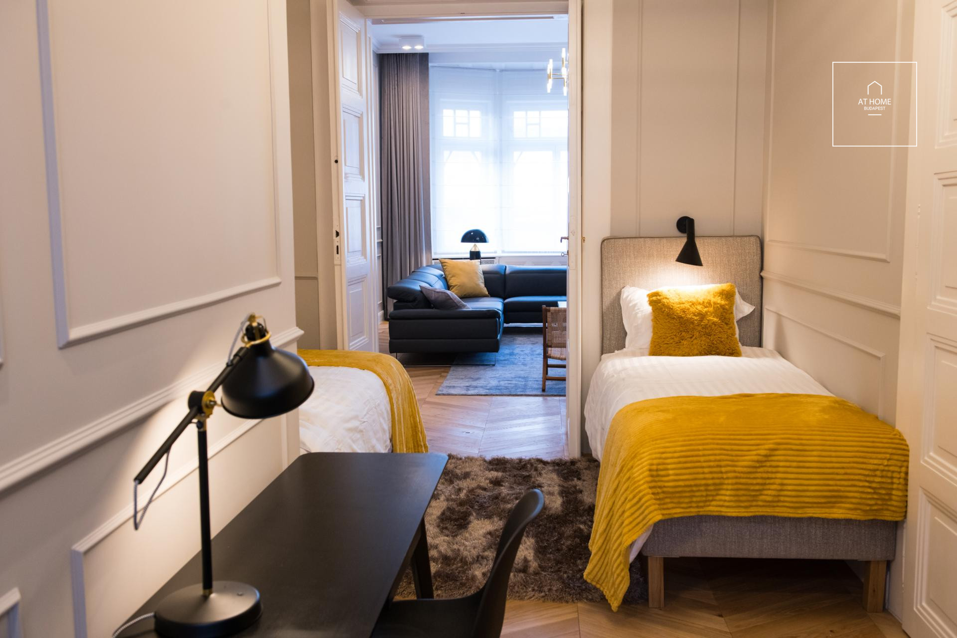 160 sqm luxury apartment with 3 bedrooms in Budapest’s Palace District