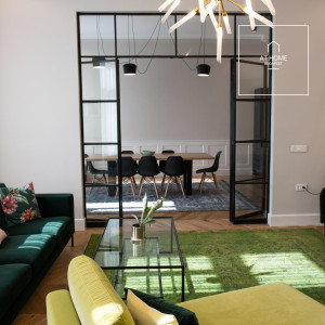 162 sqm apartment with 2 bedrooms in Budapest’s 6th district, in the city center