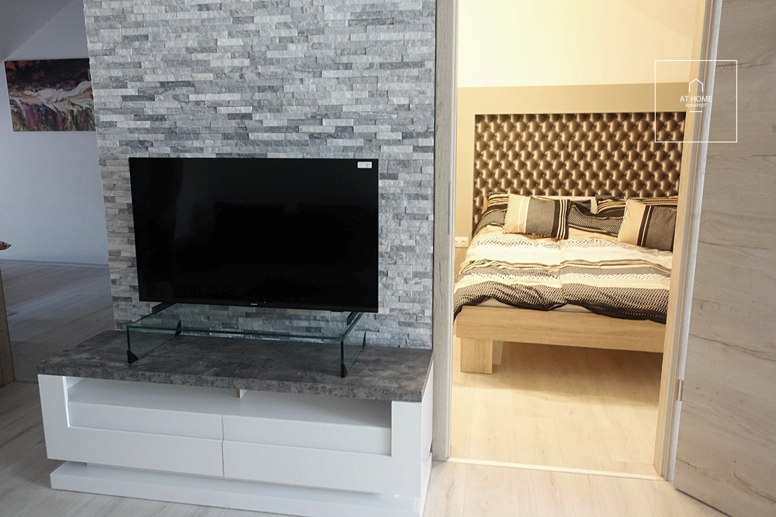 Interior two-storey apartment for rent Budapest, II. district Szépilona