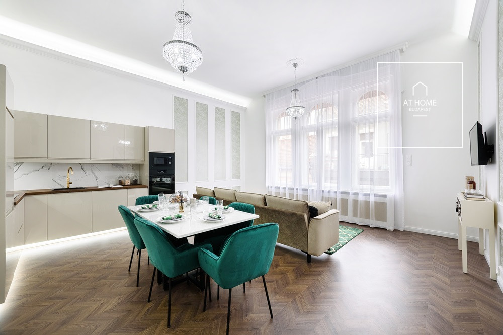 Három hálószobás prémium lakás kiadó Budapest VI. kerület, Terézváros