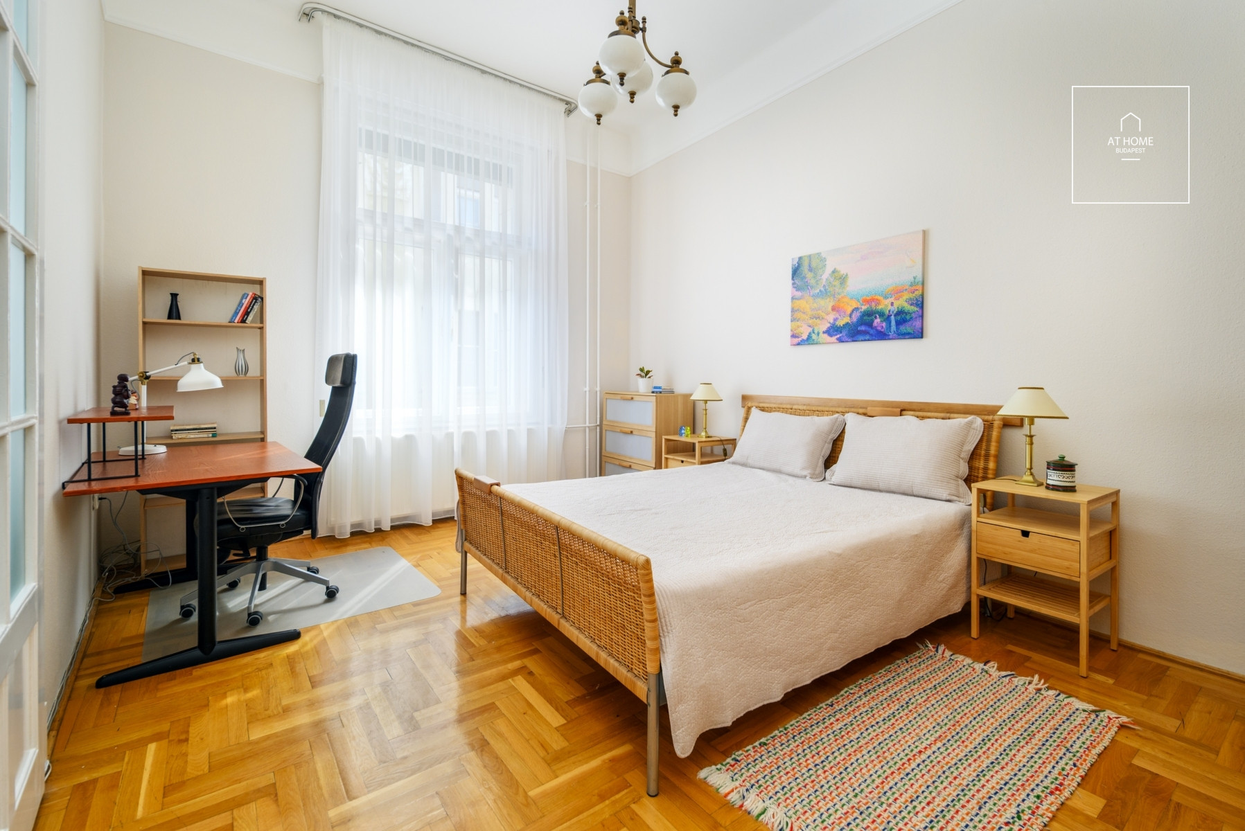 Bright living room + bedroom apartment for rent, Budapest, V. kerület, Belváros