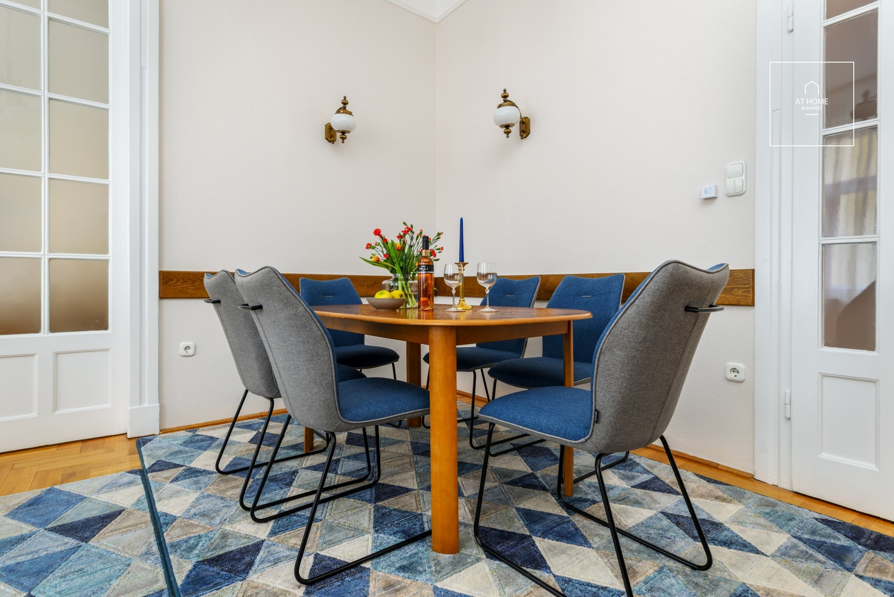 Bright living room + bedroom apartment for rent, Budapest, V. kerület, Belváros