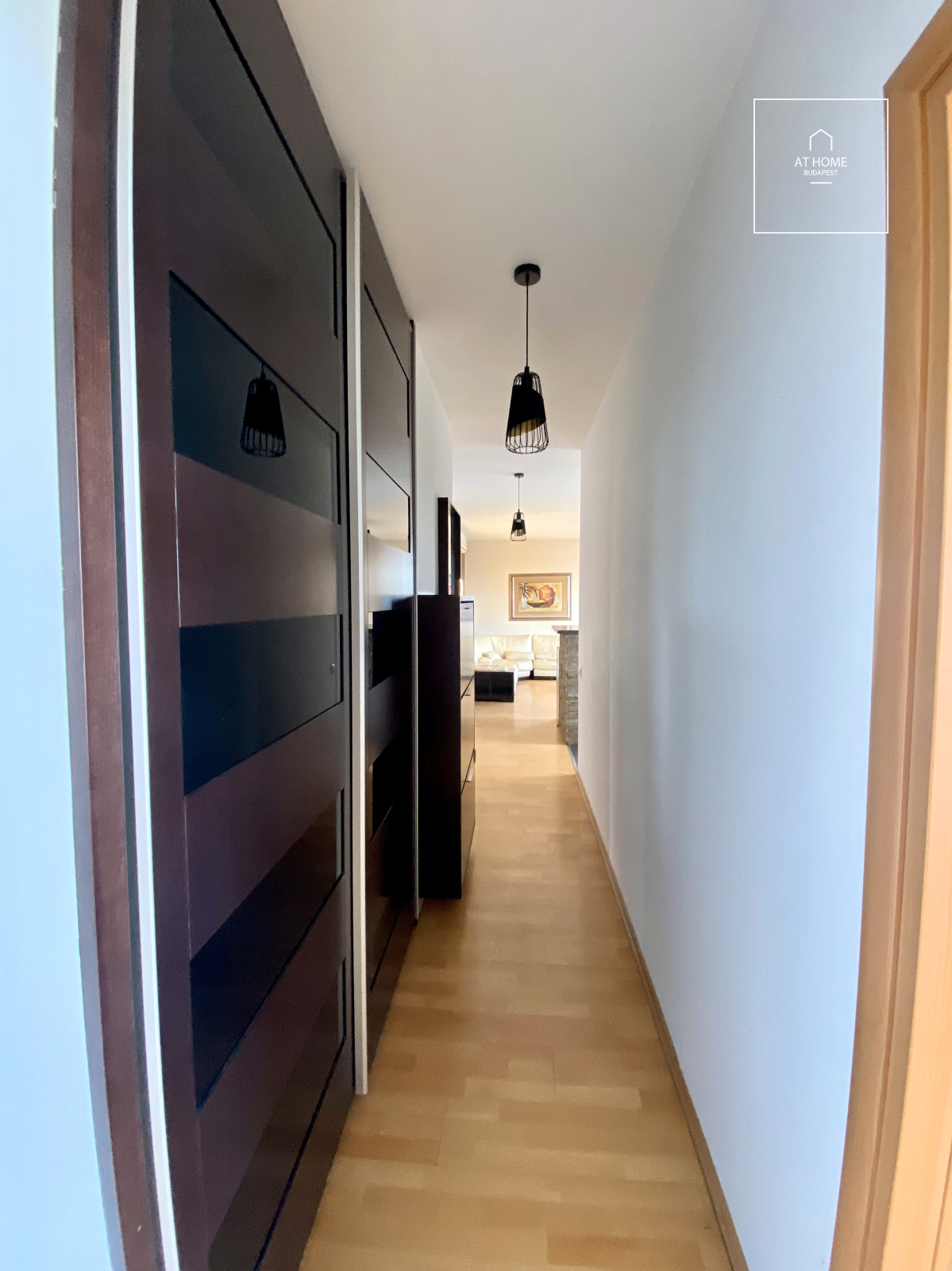 Two-bedroom apartment with Danube panorama and a 35 sqm terrace in the 13th district of Budapest
