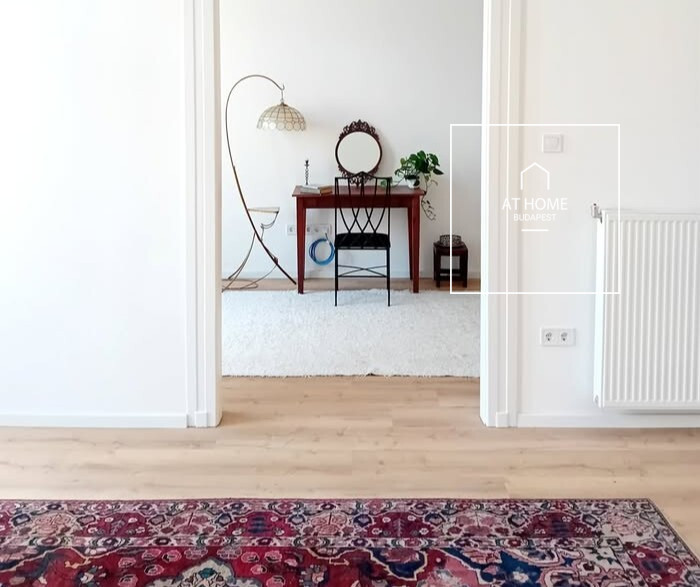 Fully renovated, sun-filled 77 sm 3-room apartment in District II