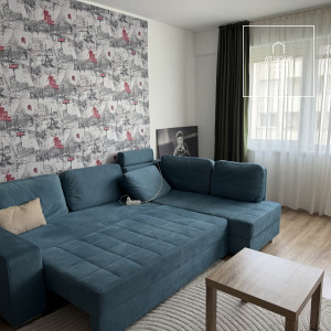 One-bedroom apartment with a balcony and garage parking for rent in Miskolc