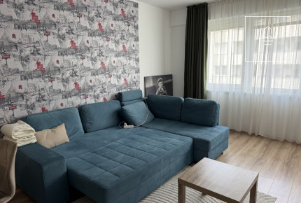 One-bedroom apartment with a balcony and garage parking for rent in Miskolc