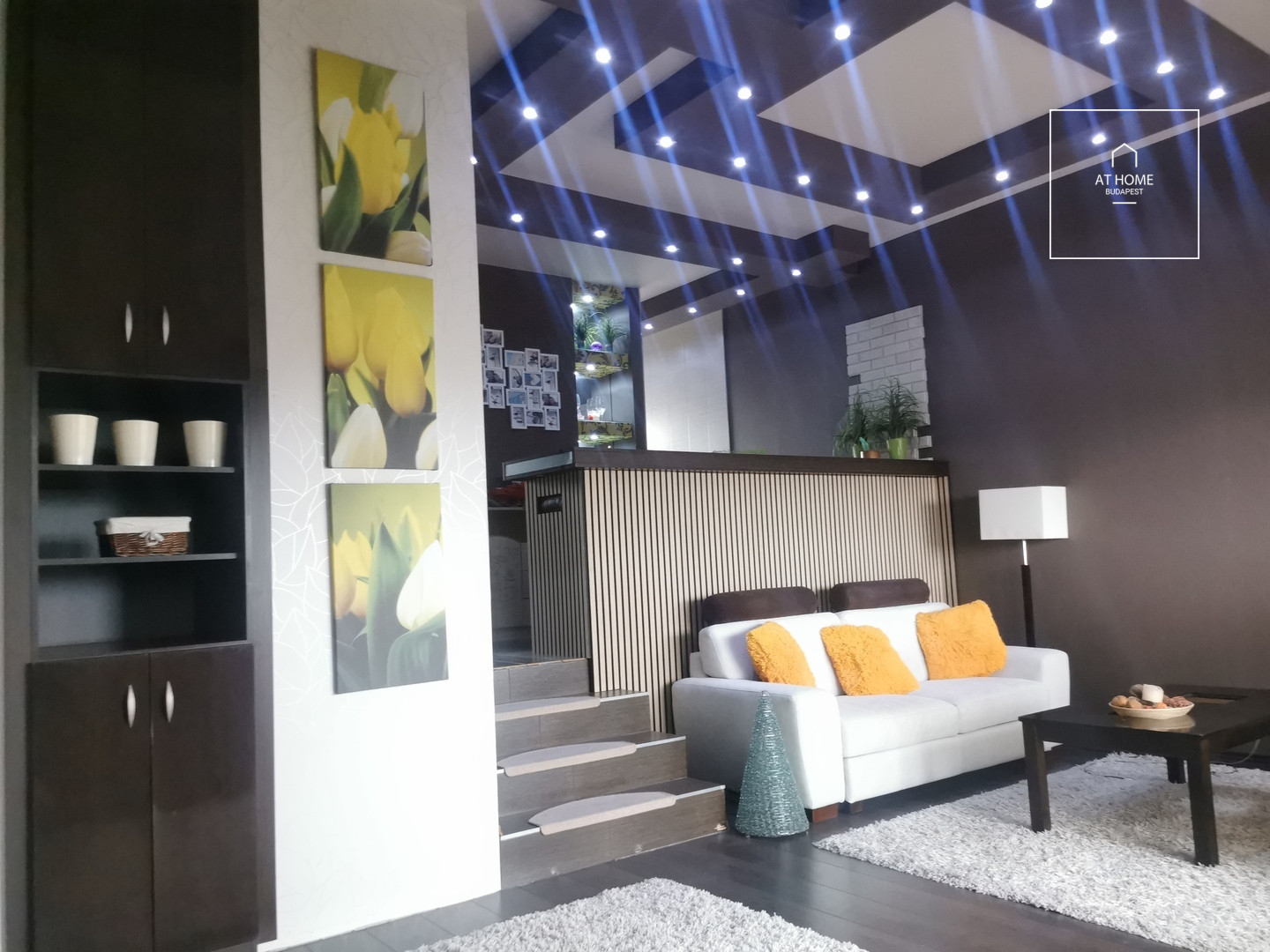Panoramic apartment with terrace and parking lot in the city center, Miskolc