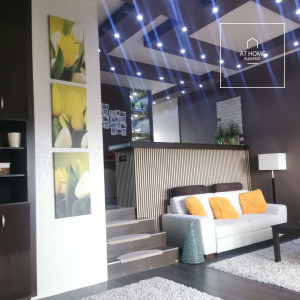 Panoramic apartment with terrace and parking lot in the city center, Miskolc