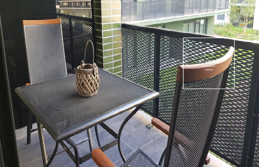 Newly built 50 m² apartment with a terrace in Budapest’s District XI, at BudaPar