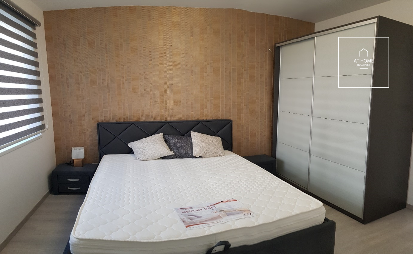 Newly built 50 m² apartment with a terrace in Budapest’s District XI, at BudaPar