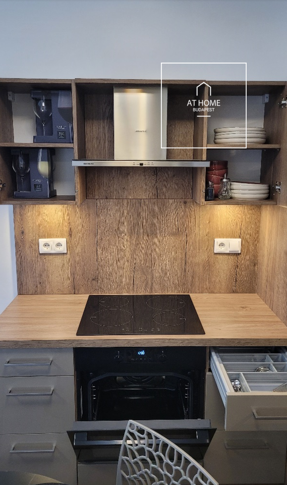 Newly built 41 m² apartment with a terrace in a residential complex in Budapest’s District XI