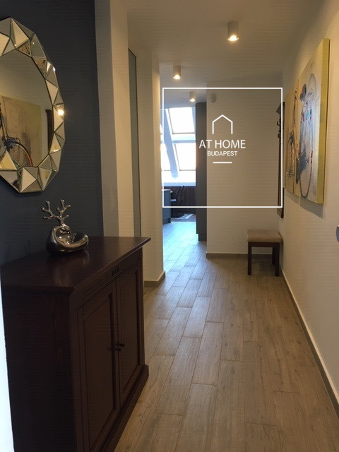 Two-bedroom penthouse apartment Budapest V. district Downtown