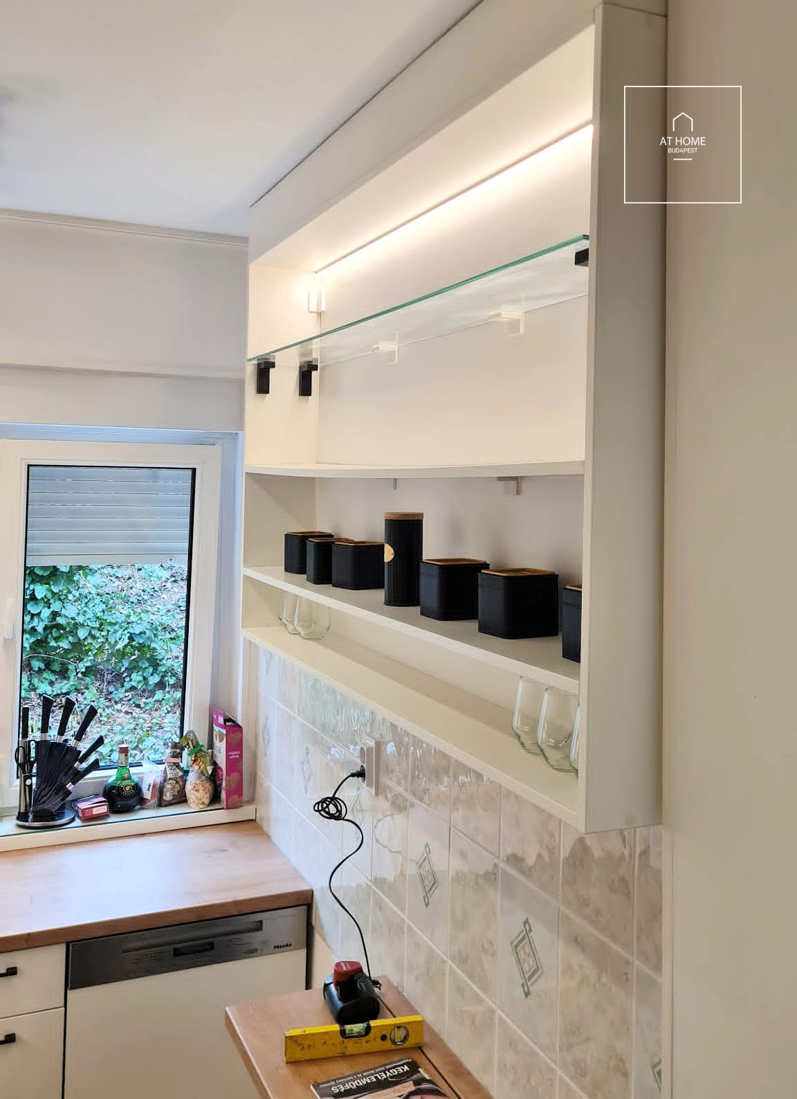 Quiet, green-belt 65 m² two-bedroom apartment with a terrace in Budapest’s 12th district