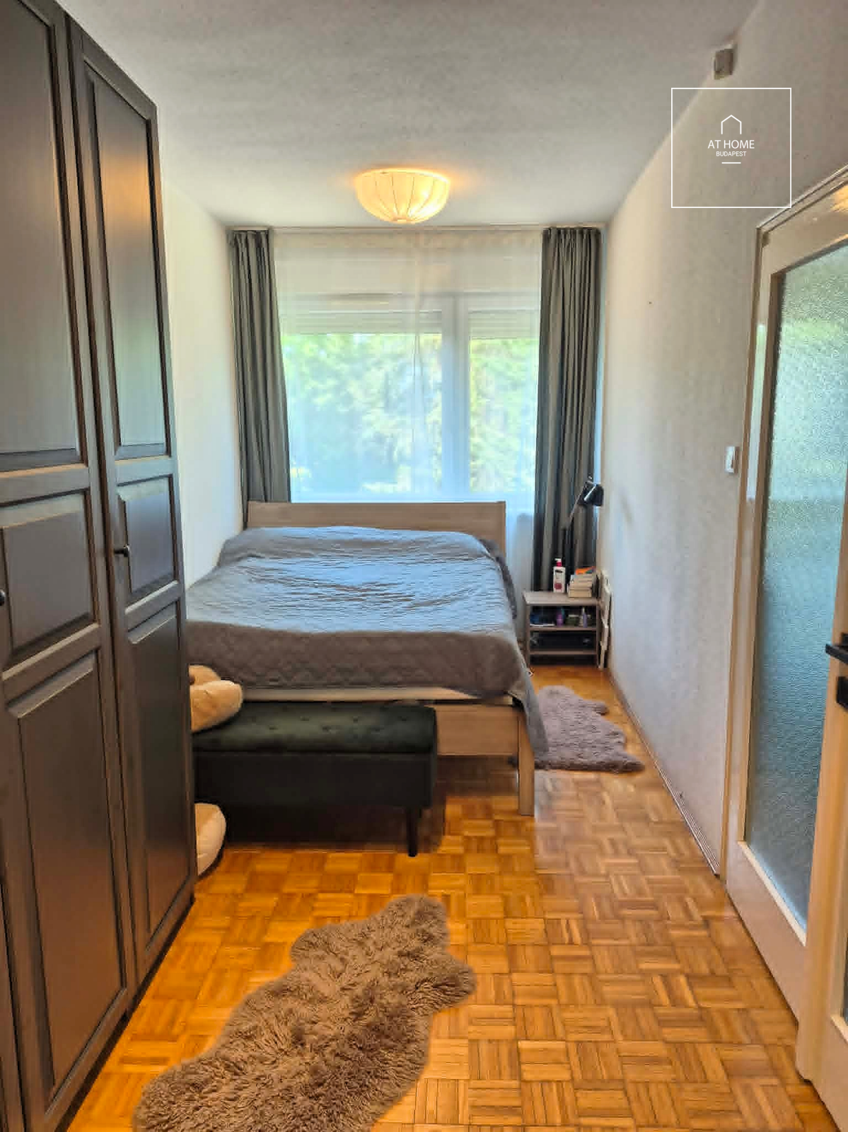 Quiet, green-belt 65 m² two-bedroom apartment with a terrace in Budapest’s 12th district