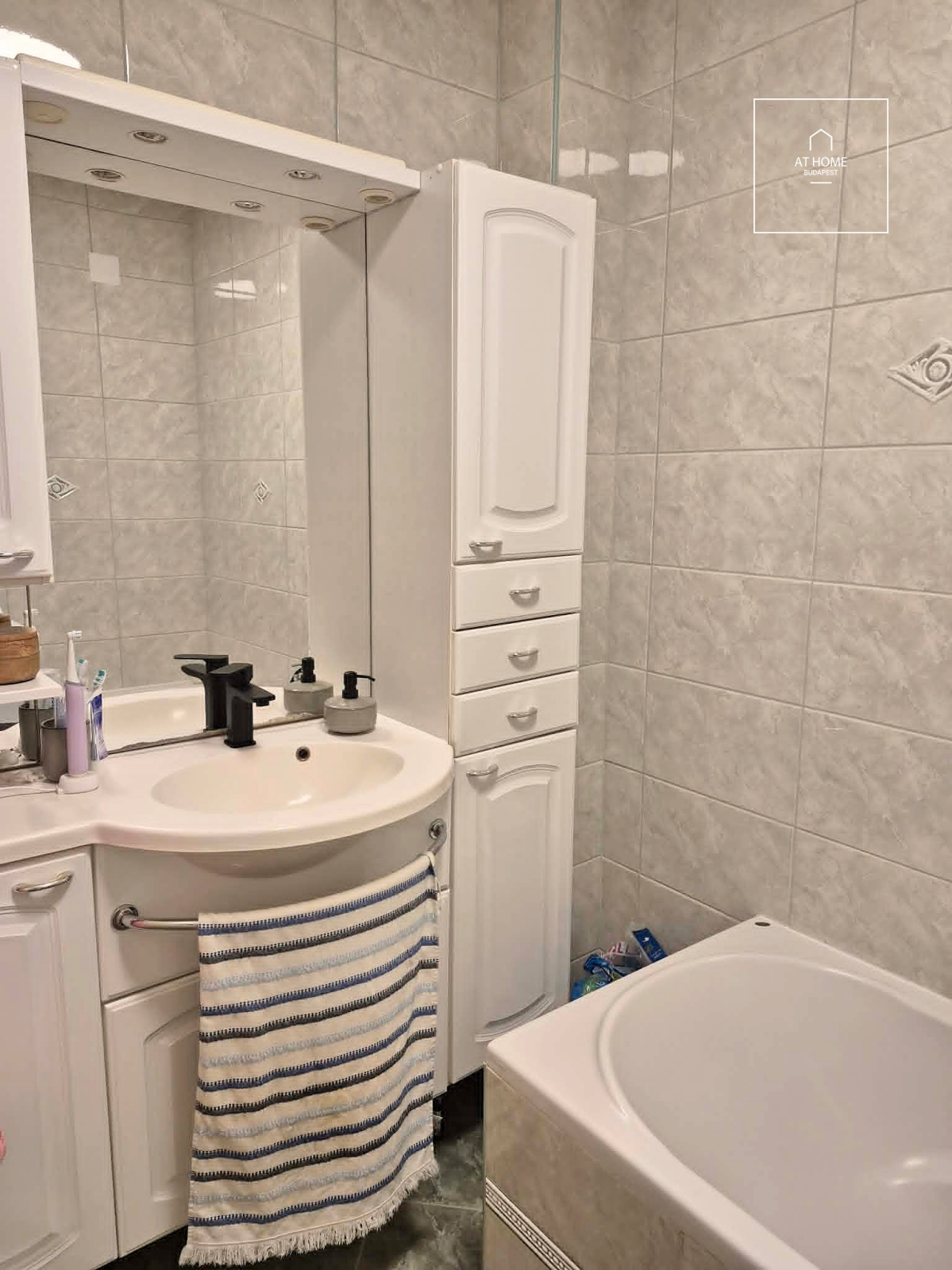 Quiet, green-belt 65 m² two-bedroom apartment with a terrace in Budapest’s 12th district
