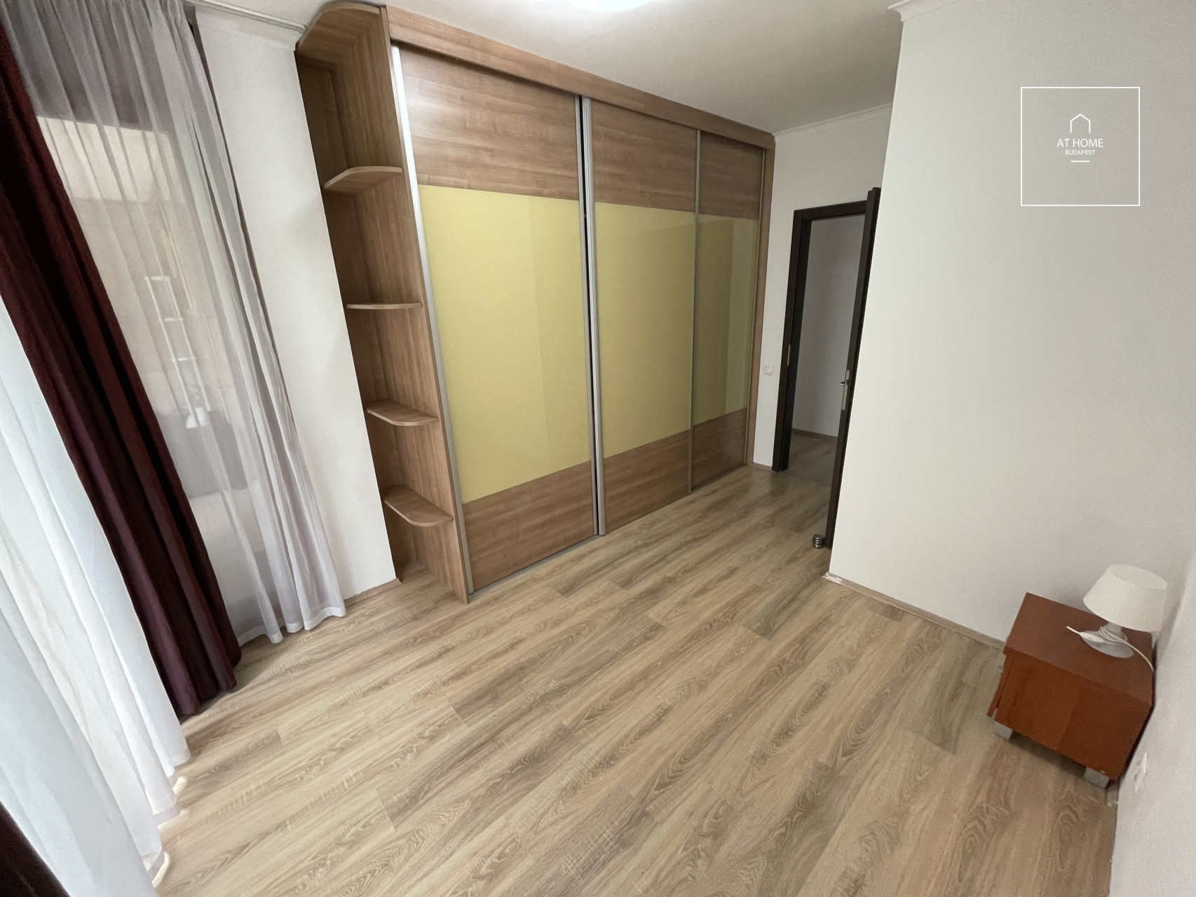 A two-bedroom apartment near the Danube is available for rent in the 13th district of Budapest, in Marina part.