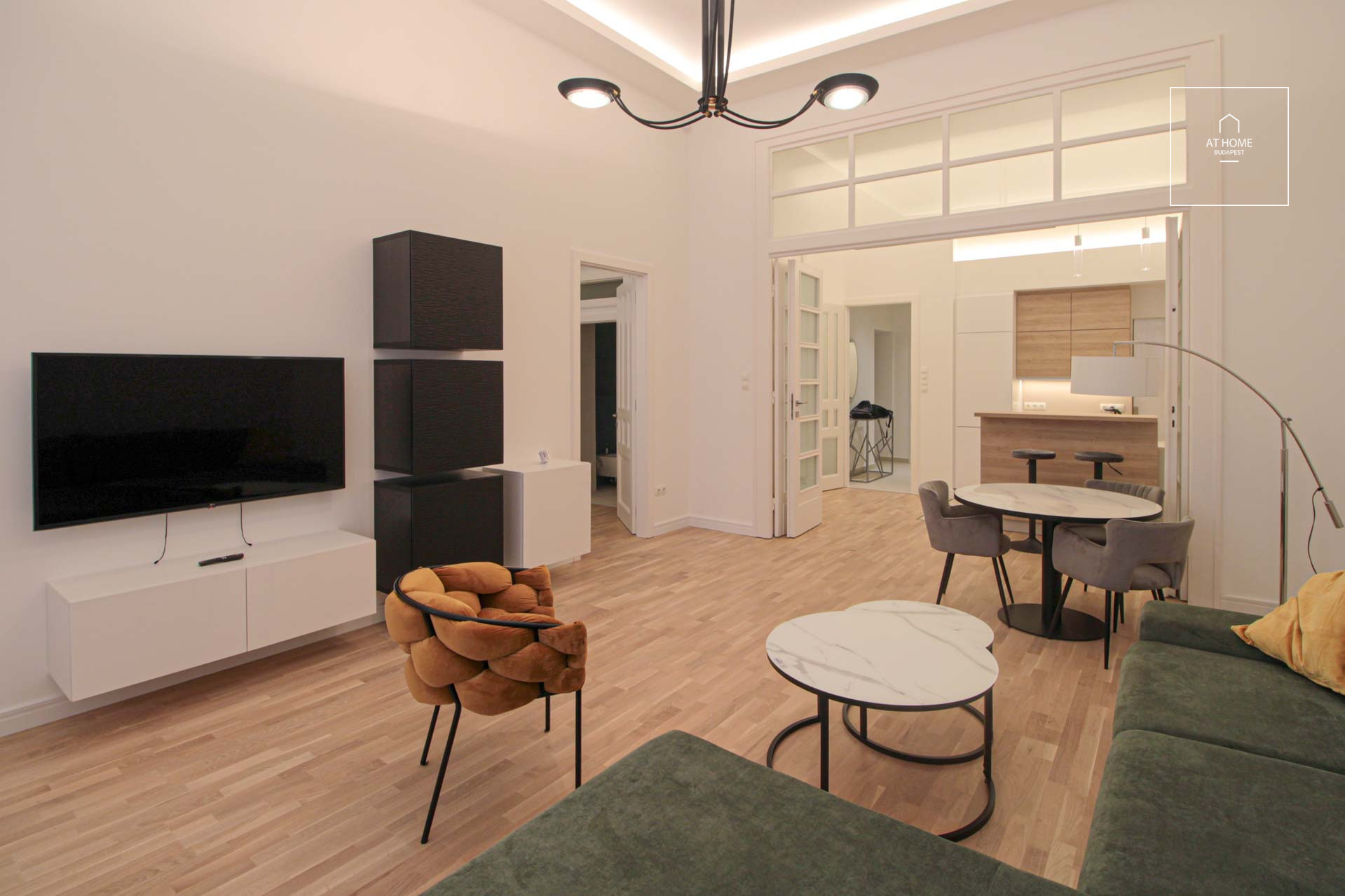 Newly refurbished apartment for rent in Lipótváros, Budapest V. district