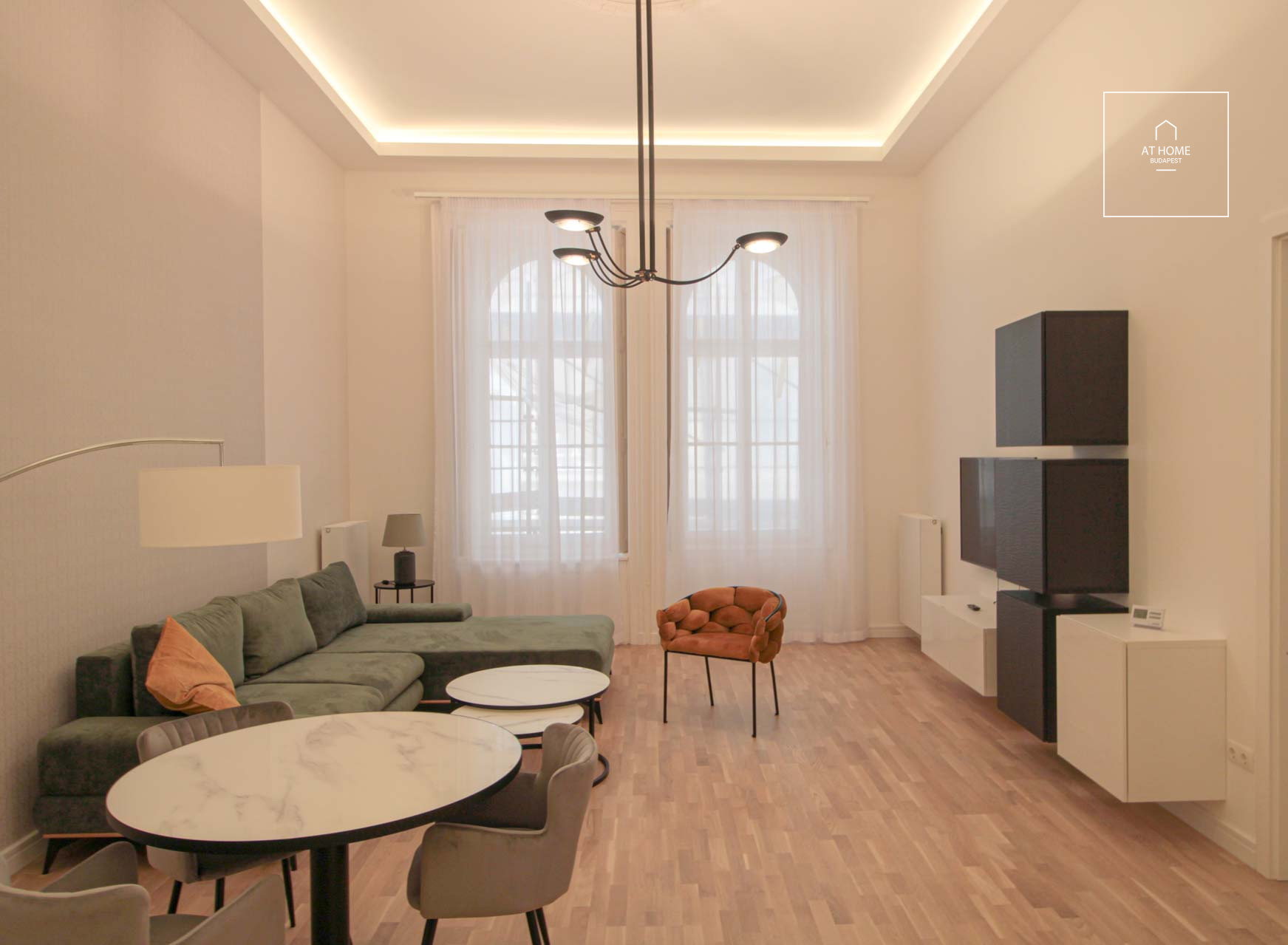Newly refurbished apartment for rent in Lipótváros, Budapest V. district