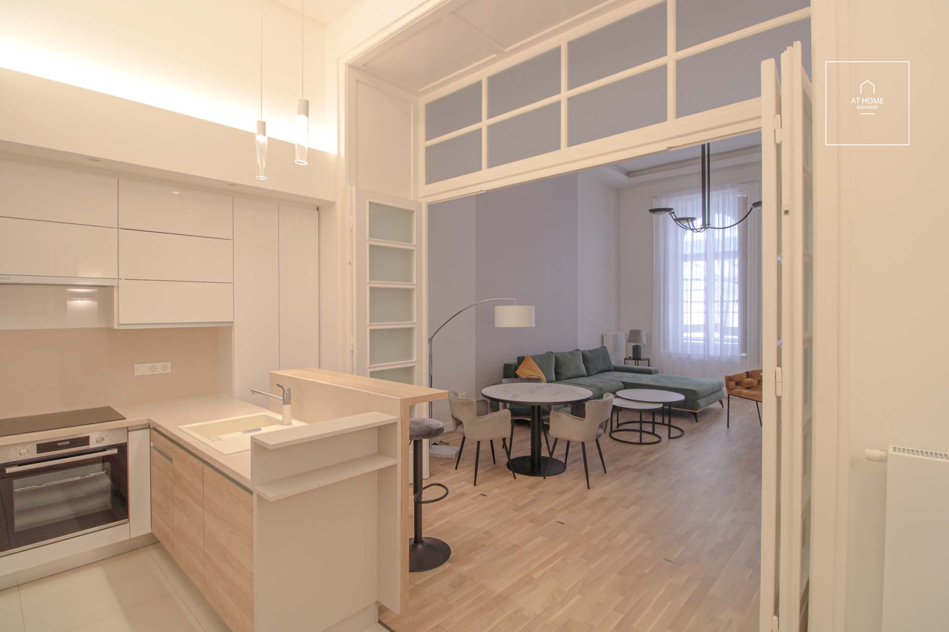 Newly refurbished apartment for rent in Lipótváros, Budapest V. district