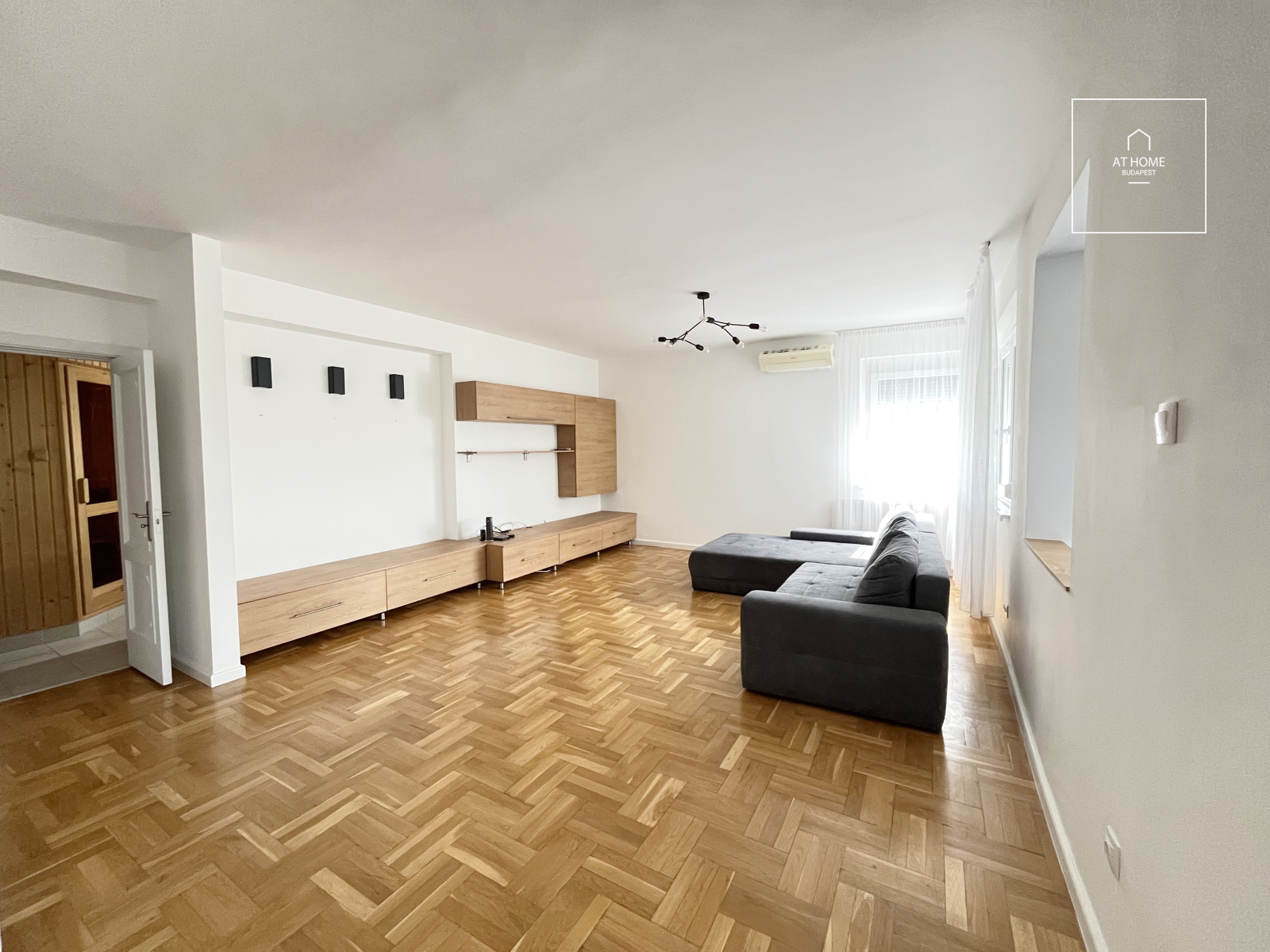 Panoramic apartment with garden connection for rent Budapest II. district Törökvész