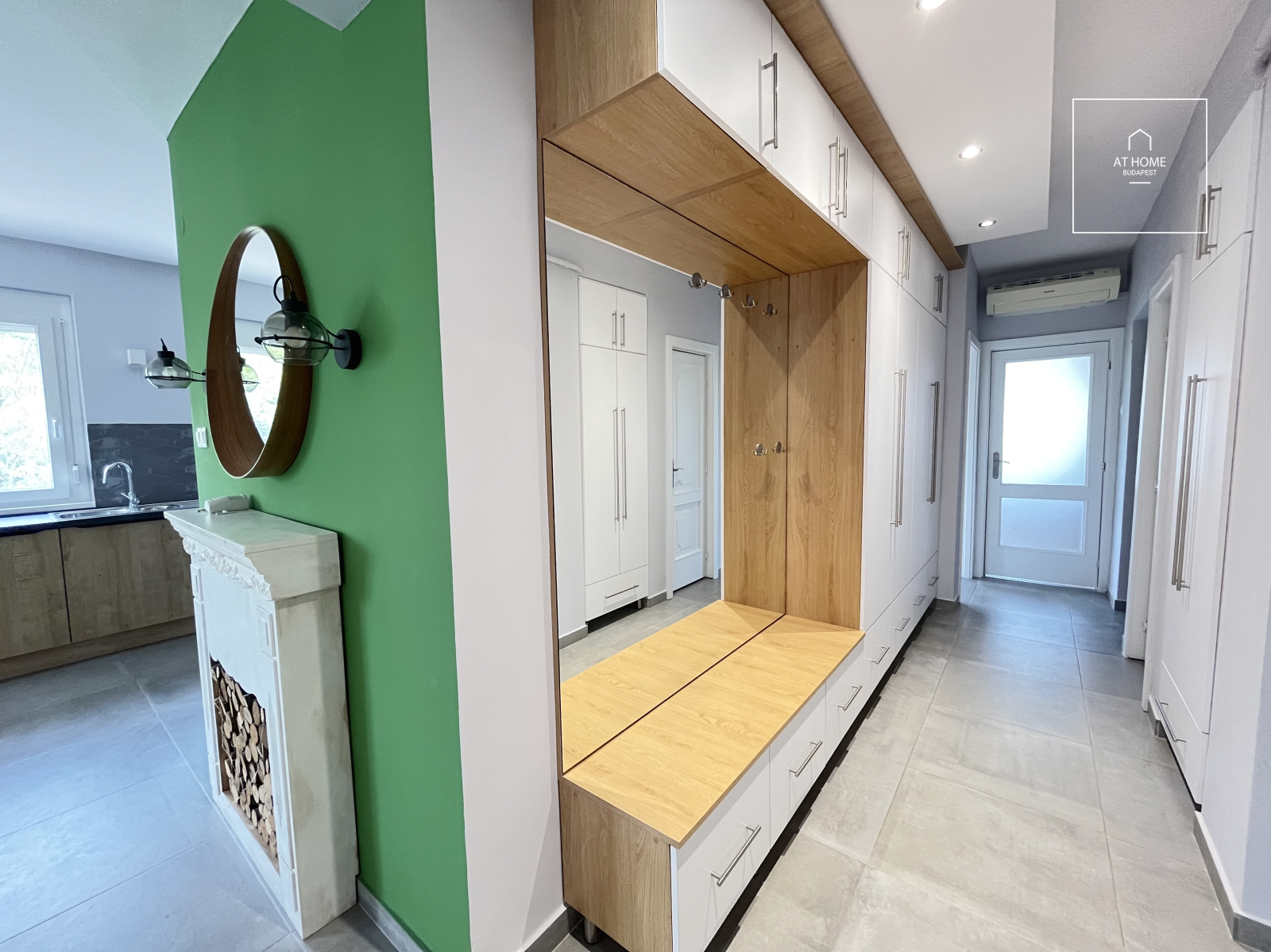Panoramic apartment with garden connection for rent Budapest II. district Törökvész
