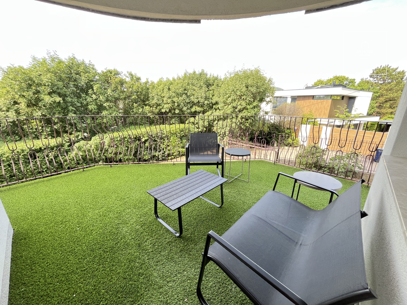 Panoramic apartment with garden connection for rent Budapest II. district Törökvész