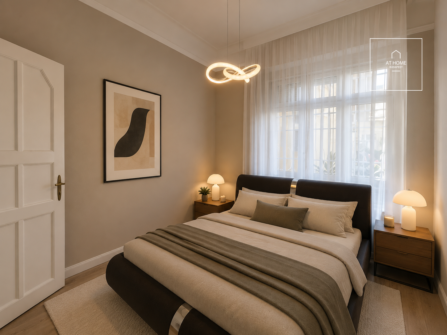 Renovated 103 sqm 2-bedroom apartment in District XIII, Újlipótváros