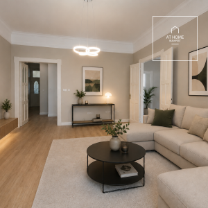 Renovated 103 sqm 2-bedroom apartment in District XIII, Újlipótváros