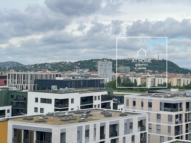 BudaPart – Exclusive 11th-floor apartment with panoramic Danube view for rent