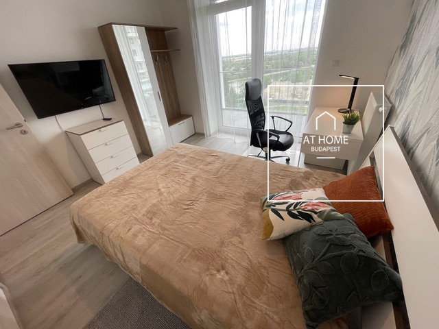 BudaPart – Exkluzív, Dunai panorámás, 11. emeleti lakás kiadó