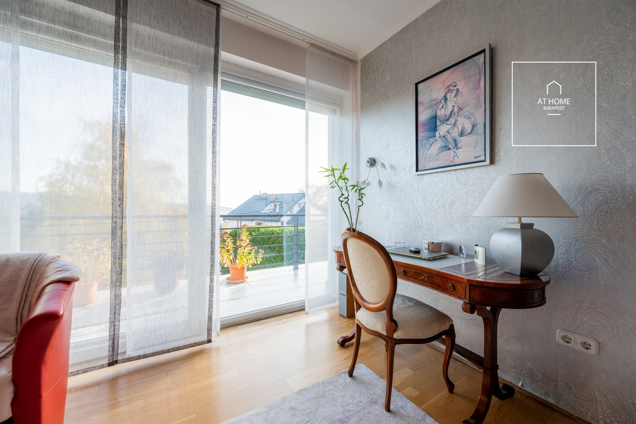 Modern two-level apartment for sale in Máriaremete, one of the most sought-after areas of District II/A