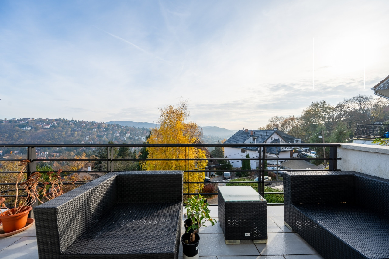 Modern two-level apartment for sale in Máriaremete, one of the most sought-after areas of District II/A