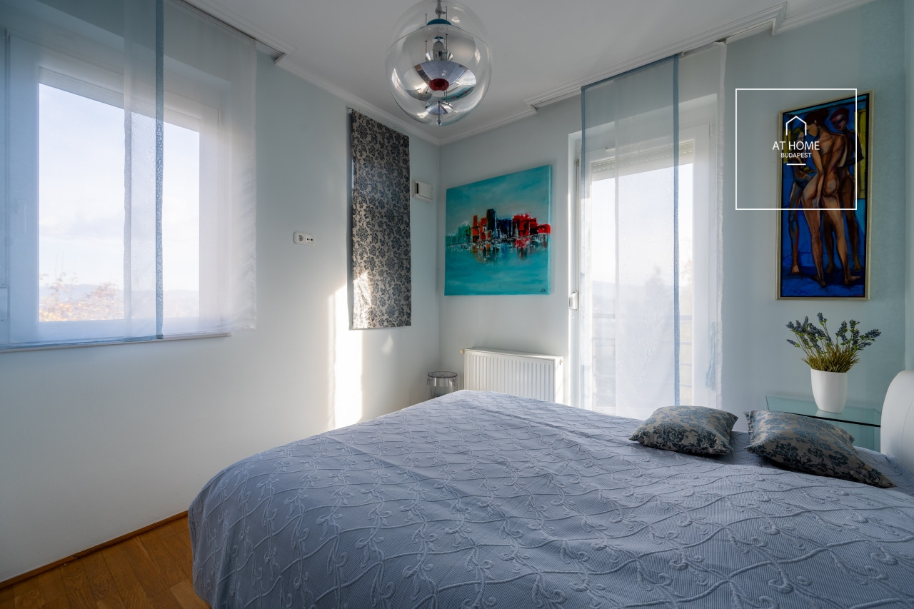 Modern two-level apartment for sale in Máriaremete, one of the most sought-after areas of District II/A