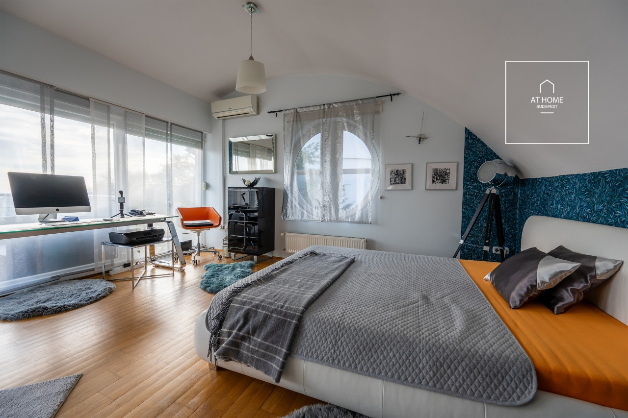 Modern two-level apartment for sale in Máriaremete, one of the most sought-after areas of District II/A