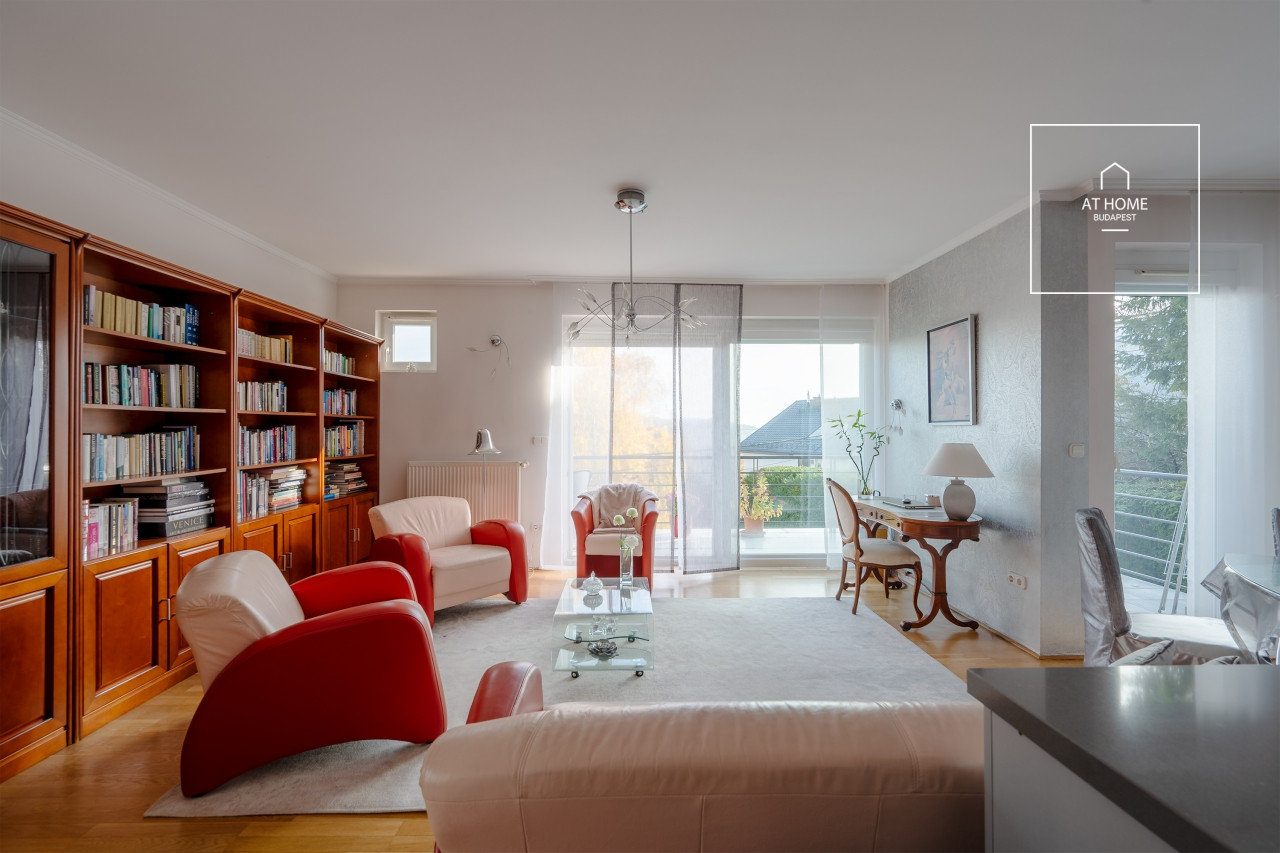 Modern two-level apartment for sale in Máriaremete, one of the most sought-after areas of District II/A
