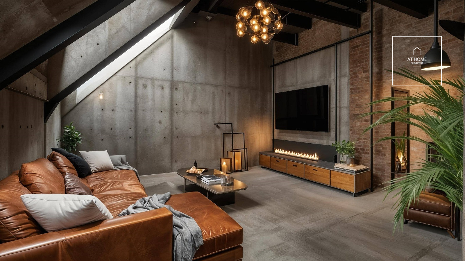Newly built 35 sqm studio attic apartment in Budapest’s 12th district
