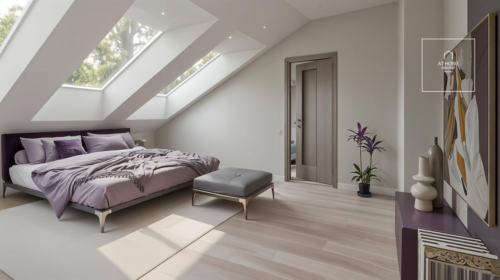 For sale: Newly built 147 sqm duplex penthouse apartment with a 12 sqm terrace in District XII