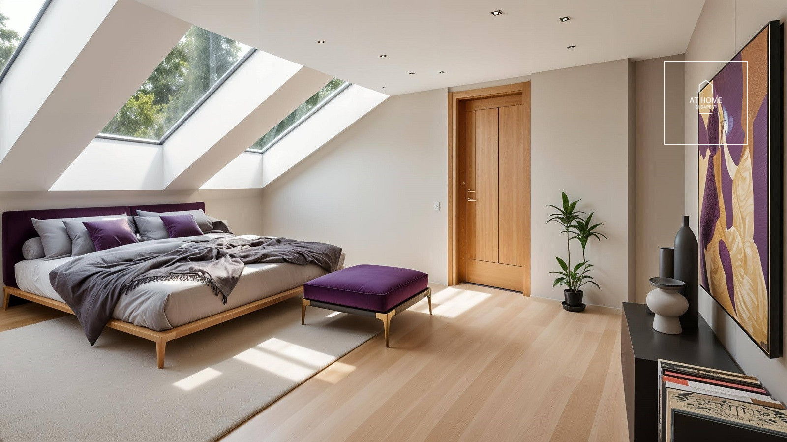 For sale: Newly built 147 sqm duplex penthouse apartment with a 12 sqm terrace in District XII