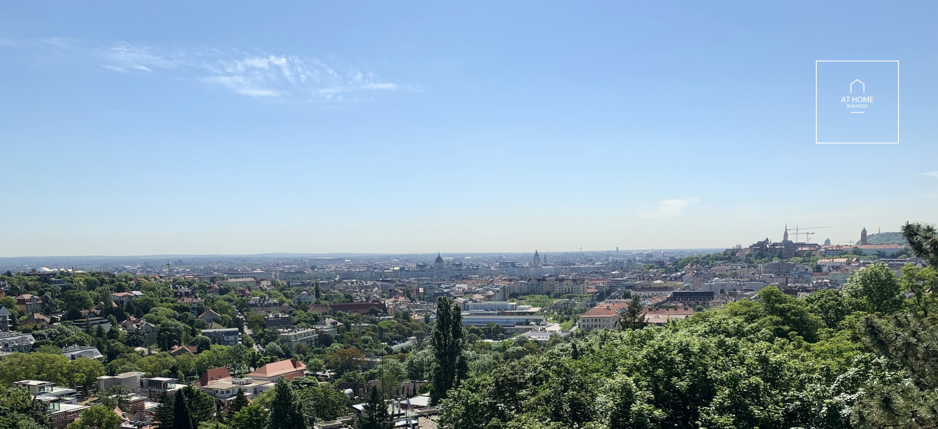 Exclusive panoramic penthouse residence for sale in Rézmál, Budapest’s 2nd district