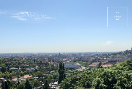 Exkluzív panorámás penthouse rezidencia eladó Budapest II. kerületében, Rézmálon