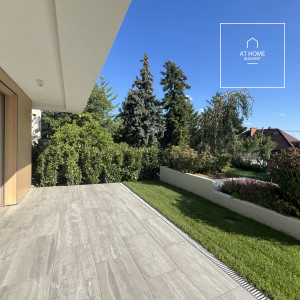 Newly-built luxury apartment with exclusive garden for sale in Törökvész, 2nd district, Budapest