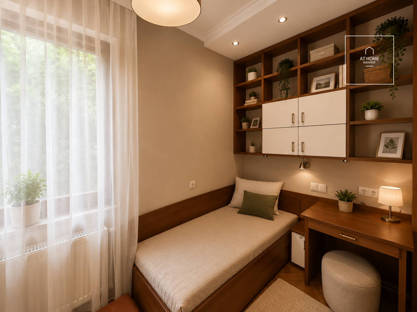 MODERN SEMI-DETACHED HOME IN A PEACEFUL GREEN SETTING – BUDAPEST III DISTRICT