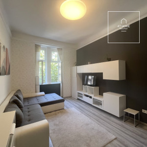 Renovated apartment with a gallery for sale in Krisztinaváros, Budapest.