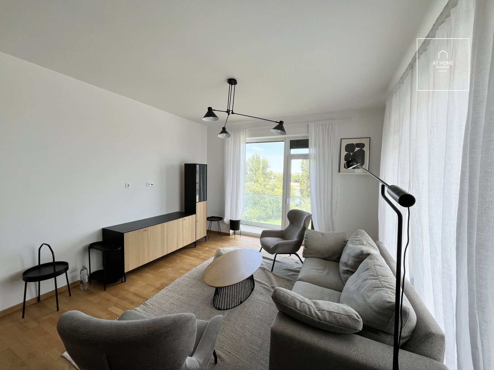Premium apartment with Danube panorama for rent in the 11th district of Budapest, Budapart