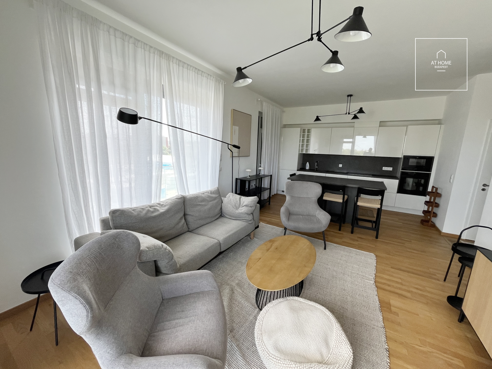 Premium apartment with Danube panorama for rent in the 11th district of Budapest, Budapart