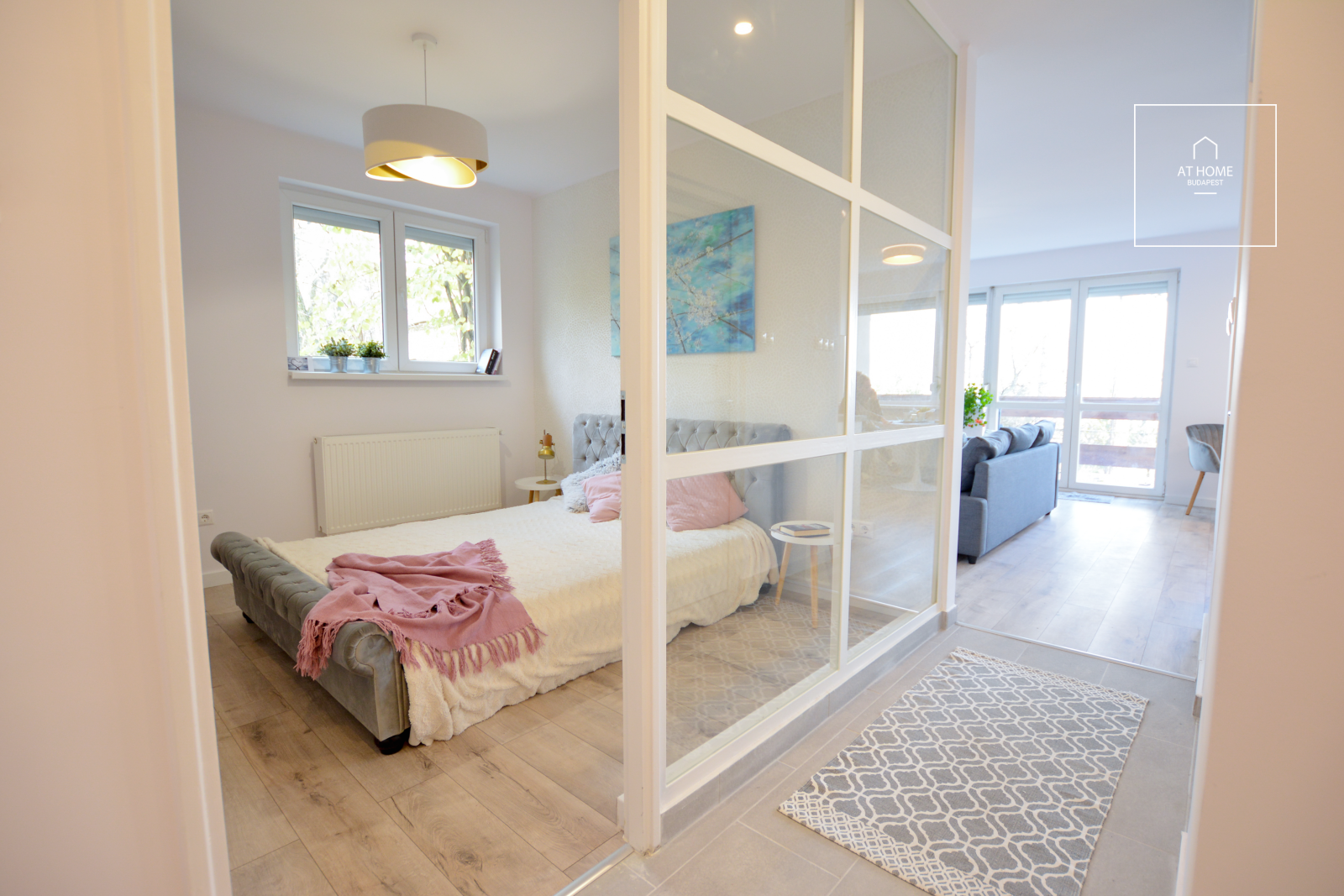 Panoramic, Fully Renovated Apartment with a Large Terrace in a Green Hillside Area