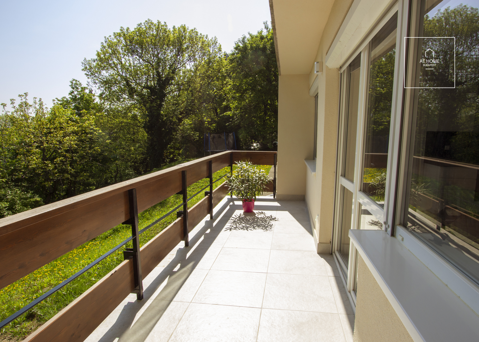 Panoramic, Fully Renovated Apartment with a Large Terrace in a Green Hillside Area