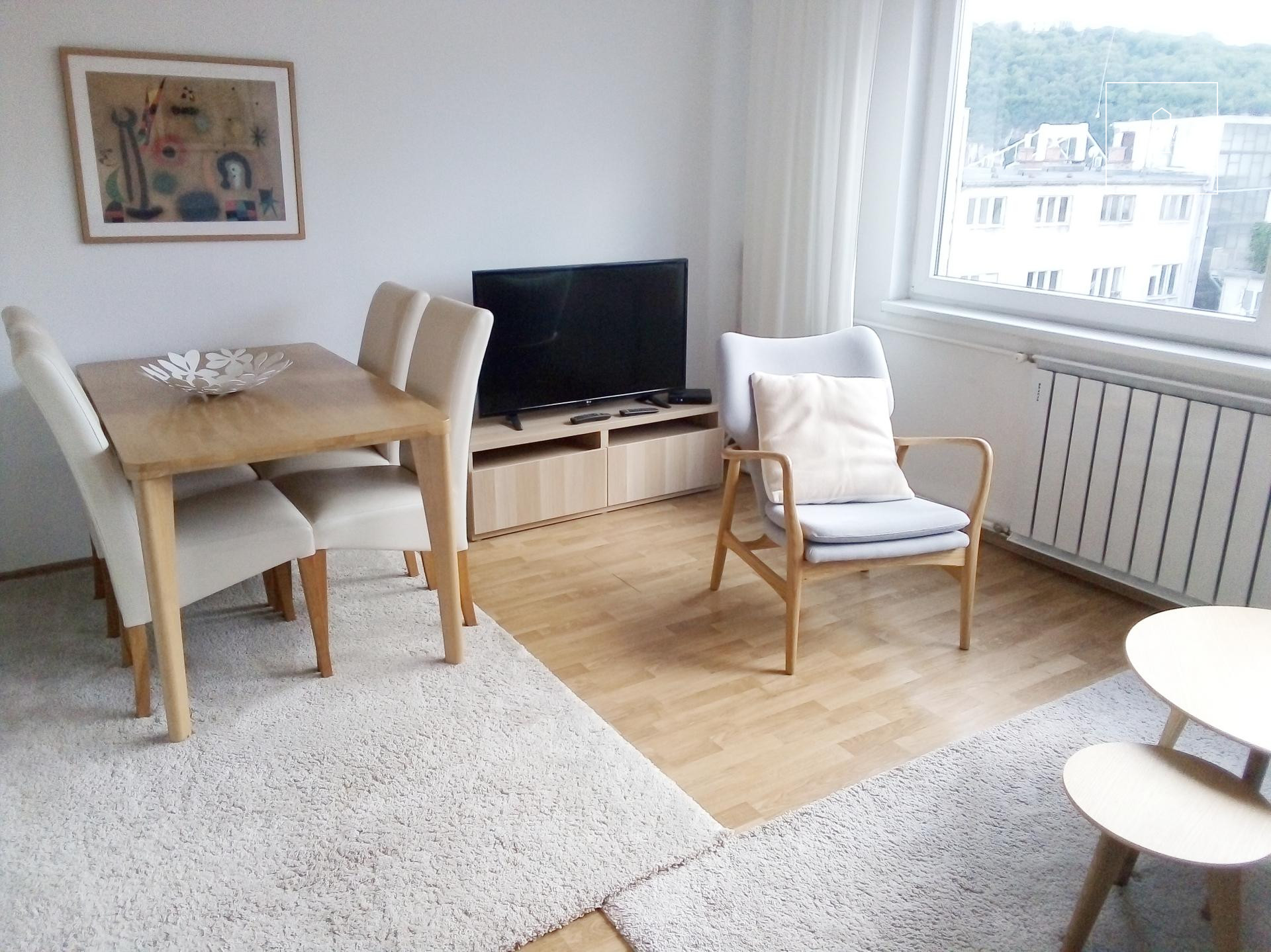 Panoramic 43 sqm one-bedroom apartment in District V