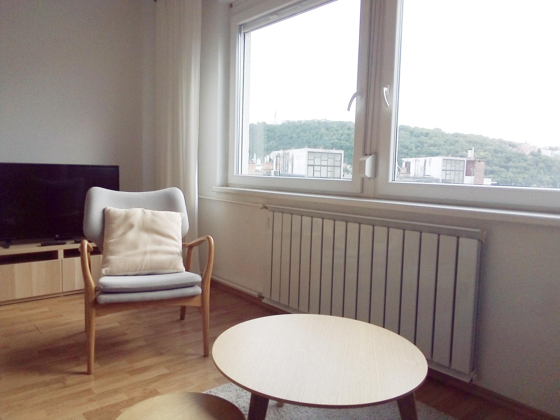 Panoramic 43 sqm one-bedroom apartment in District V